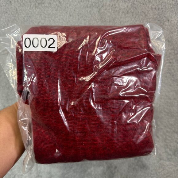 Urban pipeline Men's thermal shirt long sleeve max flex burgundy - Picture 10 of 10